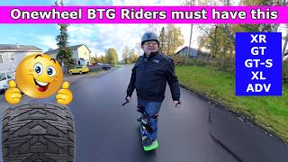 Onewheel XR GT S XL ADV BTG riders you must have this Awesome Tire ThunderCat