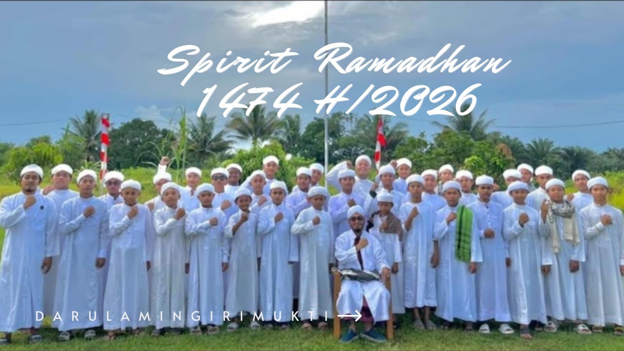 Teraweh 1 juz malam 3 Ramadhan 1447 H/2026 M.Bersama santri Darul Amin Girimukti PPU Kaltim.