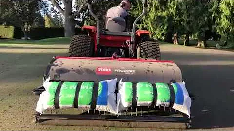 Greens Aeration