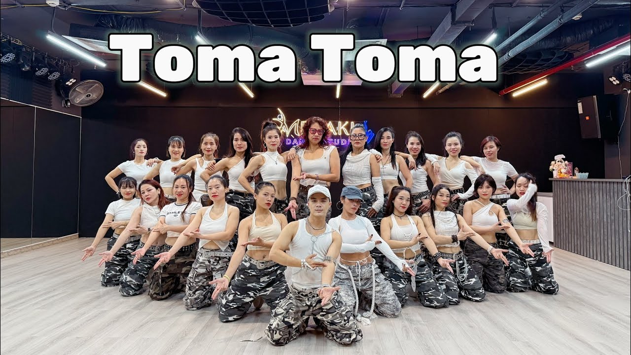 TOMA TOMA  | zumba | Tiktok dance | Lamzbiboy [serie Cách nhảy, Dạy nhảy
