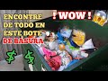 DUMPSTER DIVING🇺🇸🇲🇽🔥 Econtre de todo en estos botes de basura basura. #dumpsterdiving