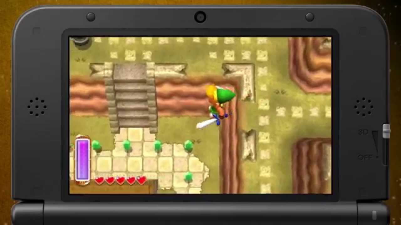 Nintendo 3DS - The Legend of Zelda - A link between worlds CIA CFW - Region  Free - YouTube