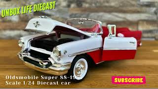 Oldsmobile Super 88 1955 | Scale 1:24 Die-cast car