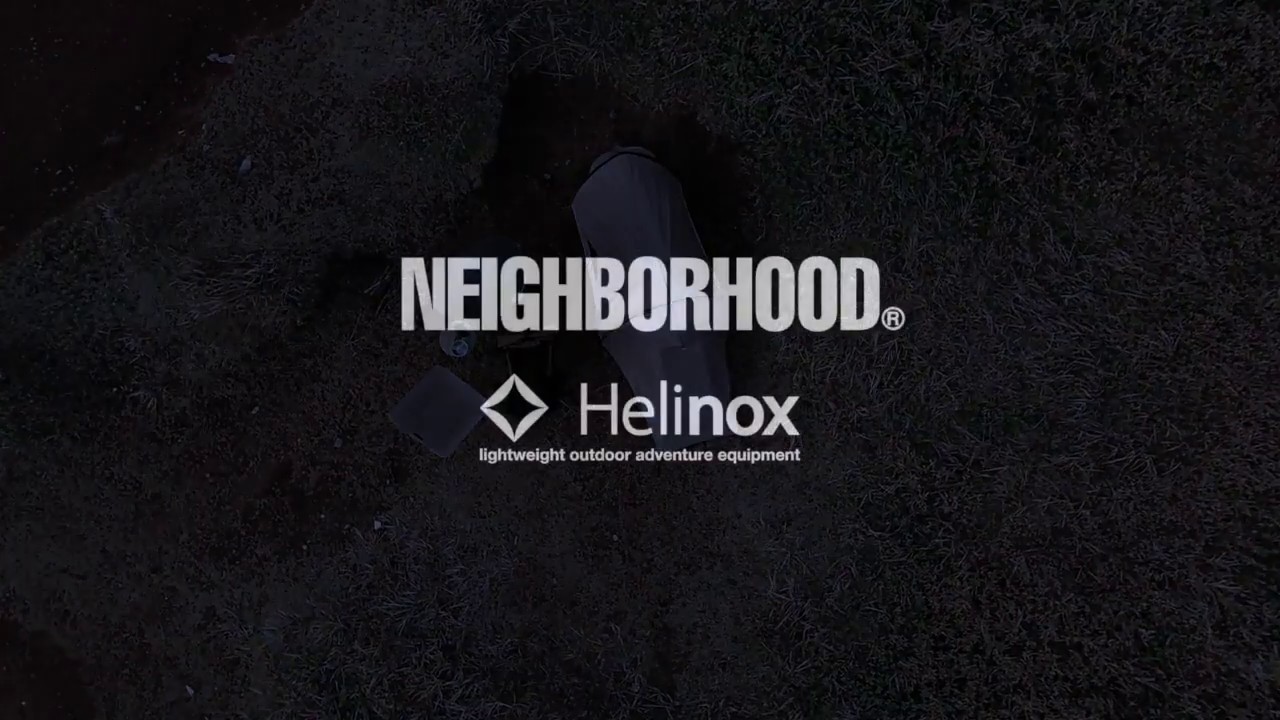 [COLLABORATION] 18SS Neighborhood x Helinox Collaboration Video #1