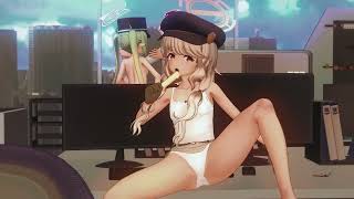 【ブルアカ/Blue Archvie KK/MMD/4K】Ice Cream ~ Aoba