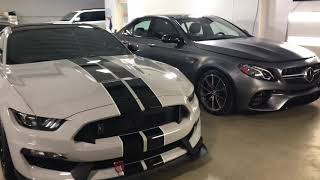 Shelby Mustang GT 350 wrapped  3M Gloss Flip Psychedelic Seaside Graphix Hummer 3m Gloss Flip Psychedelic Wrap