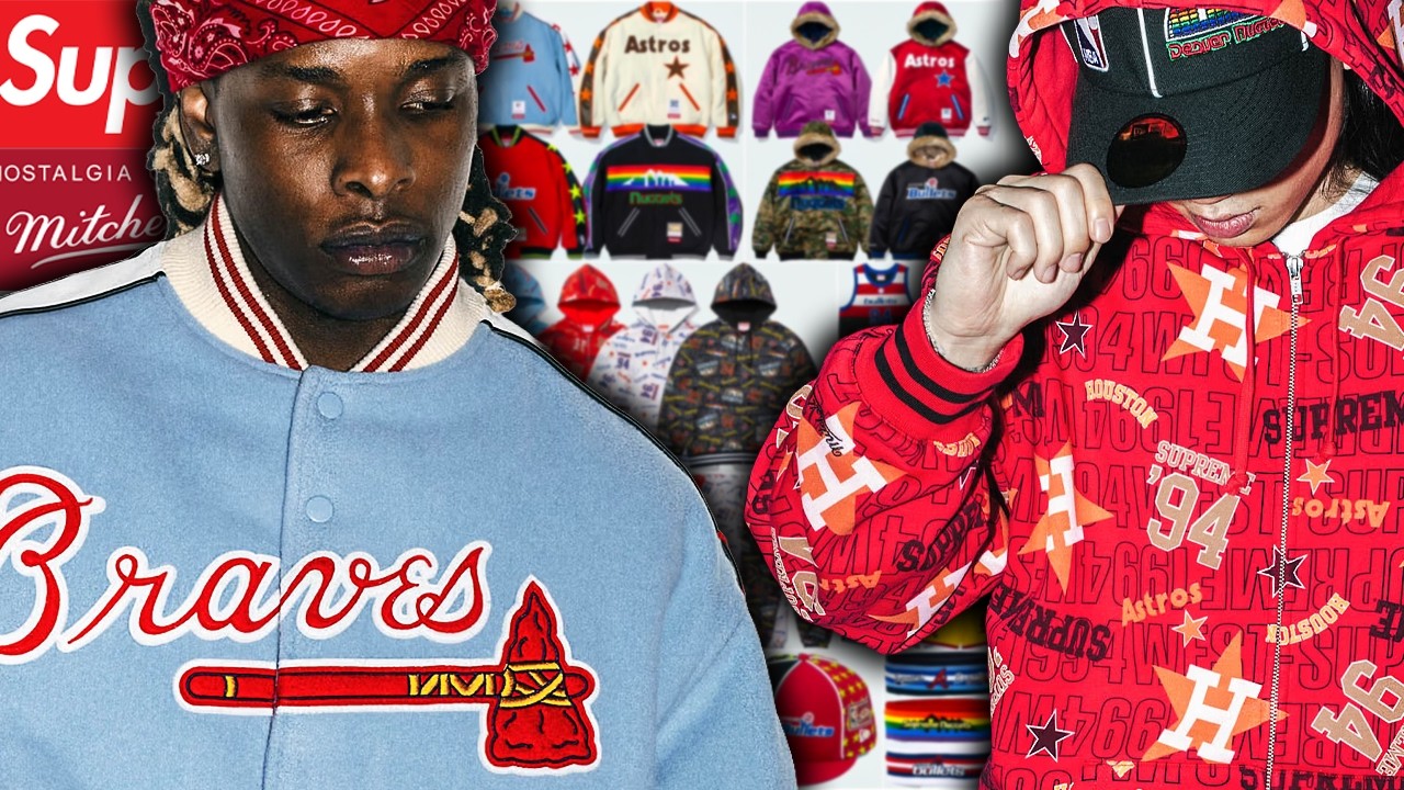 Supreme x Mitchell & Ness SS26 Collaboration - YouTube