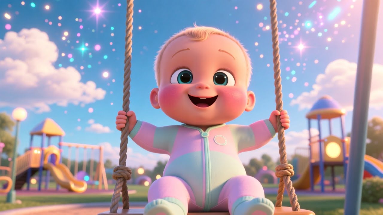 Playground Fun with Baby 😊🍼 | Kids Fantasy Song | Learn Safe Play and Happy Routines