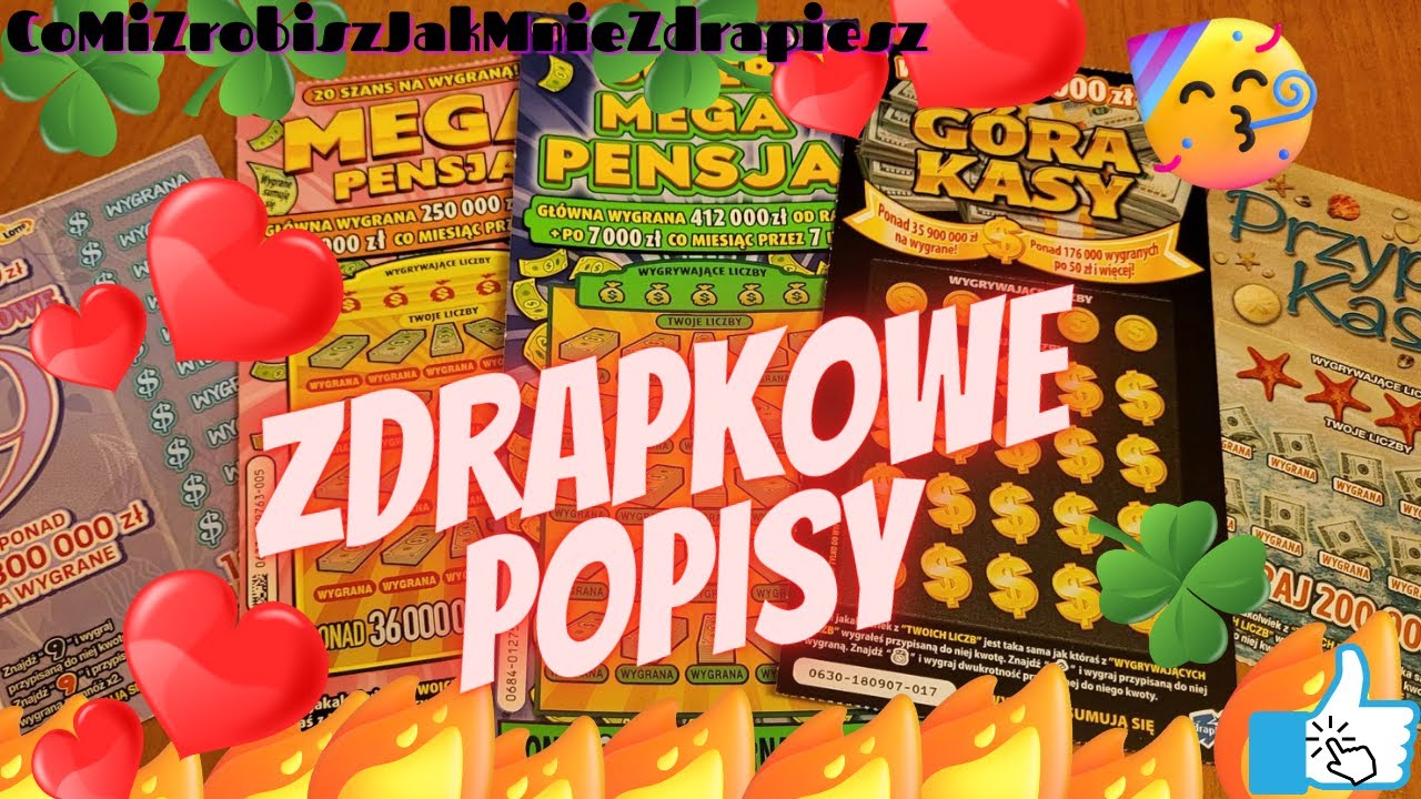 ZDRAPKI LOTTO 🍀🤩 MIX Z POPISEM 😘😍