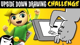 Artists Draw Video Game Characters Upside Down