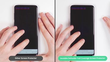 Touch Screen Sensitivity Comparison Test for Full Coverage Screen Protector!