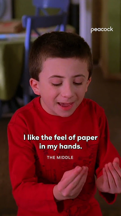 Nothing comes between Brick Heck and his books 📖 #TheMiddle #BrickHeck #Shorts