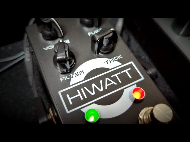 HIWATT FILTER FUZZ. Jangly and mangled. Shoegaze/Indie/Emo
