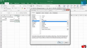 Excel Tips, Excel Tricks, Excel Shortcuts - Basic of Date and Time Format