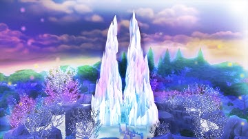 Building an ICE PALACE l The Sims 4