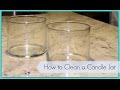 How to Clean Out a Candle Jar