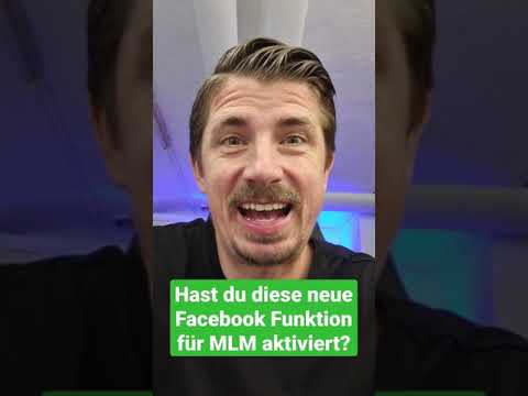 Neue Facebook Funktion für MLM aktiviert?