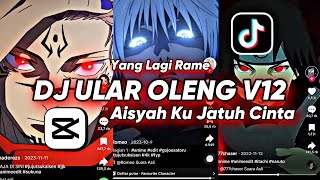 DJ ULAR OLENG V12 X AISYAH KU JATUH CINTA SOUND DJ GOMBAL REMIX