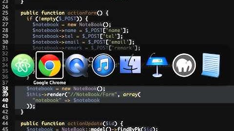 Yii Basic ตอน 26 Show Form - JavaThailand.com