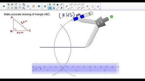Constructing triangle RHS