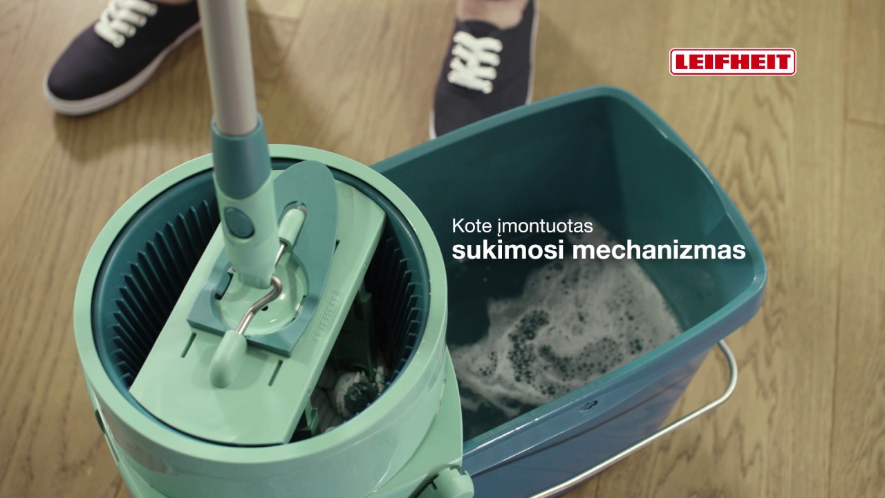 Grindų valymo rinkinys "Clean Twist system"