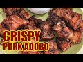 Crispy Pork Adobo in Sukang Puti (White Vinegar) | Thea’s Kitchen