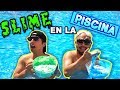 SLIME EN LA PISCINA - POOL SLIME CHALLENGE #RulesBeachHouse  Ep. 4