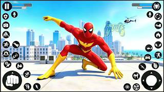 Spider Fighting Rope Superhero Rescue Simulator Game 2026 - Android Gameplay screenshot 1
