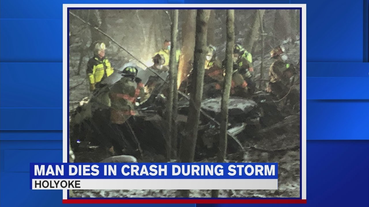 Officials: man dead following Holyoke crash - YouTube