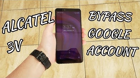 Alcatel 3V 5032, 5099 Frp Bypass Google Account Android 9 Works 100%