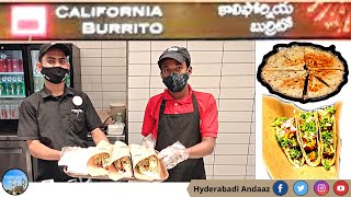 How Chocodilla & Rancho Tacos are made in California Burrito @hyderabadiandaaz4091