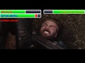 Captain america and vision vs corvus glaive with healthbars