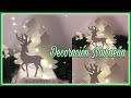 RENO NAVIDEÑO/MANUALIDADES NAVIDEÑAS/CHRISTMAS DECORACIÓN/IDEAS PRA NAVIDAD/RECICLAJE CON CARTÓN