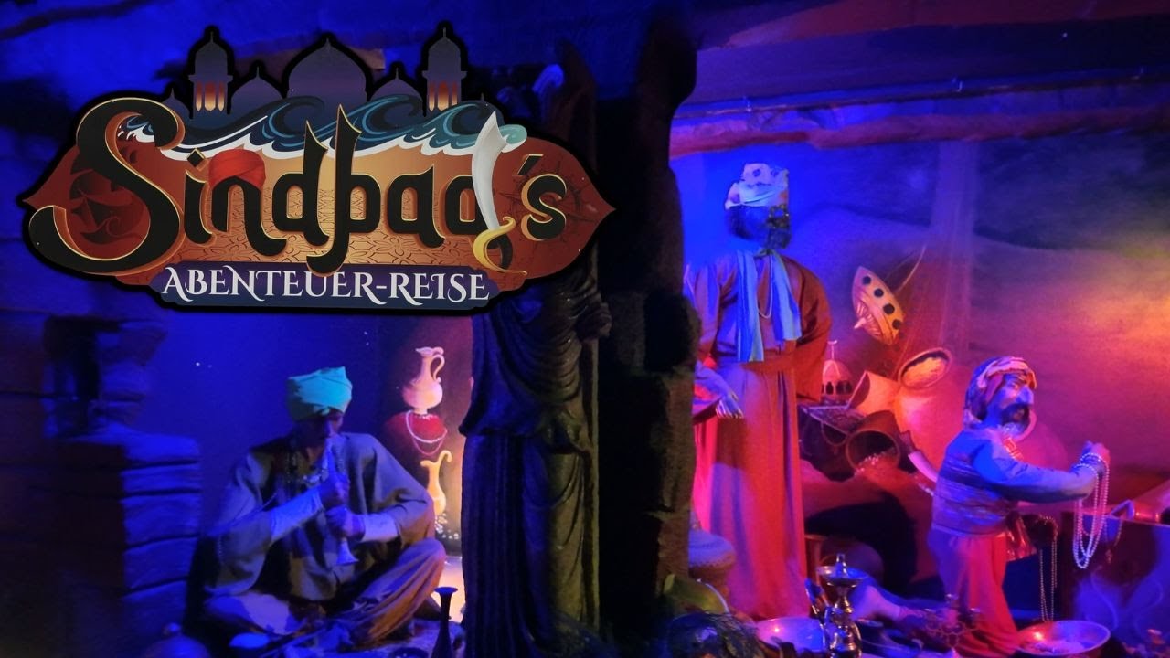 Sindbad’s Adventure Journey 4K On-Ride POV – Fantasiana