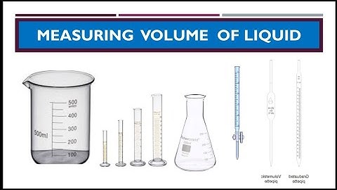Measuring volume of liquid || How to measure the volume of liquid Chapter 8 Class 8 Science