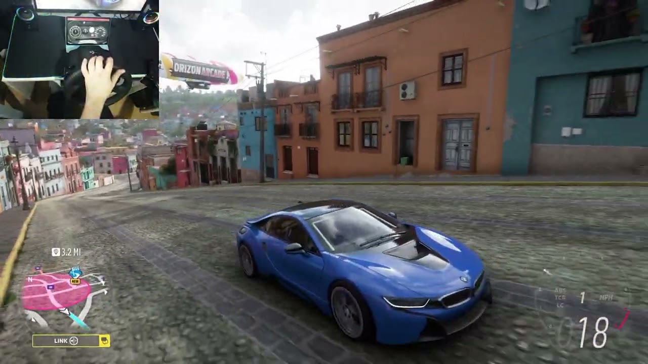 BMW i8 – The Future Came Too Early | Forza Horizon + Logitech G923