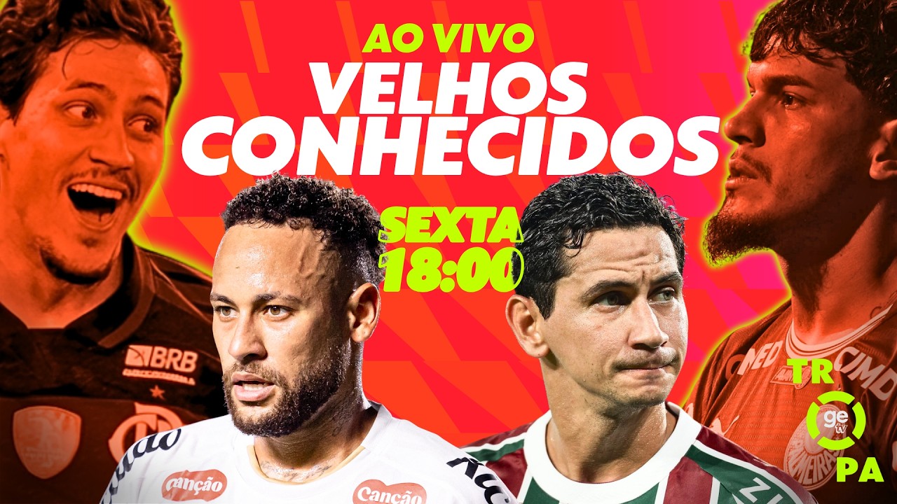 AO VIVO! FLAMENGO X BAHIA, PALMEIRAS X ATHLETICO, SANTOS X FLUMINENSE E LIBERTADORES! | Tropa GE TV