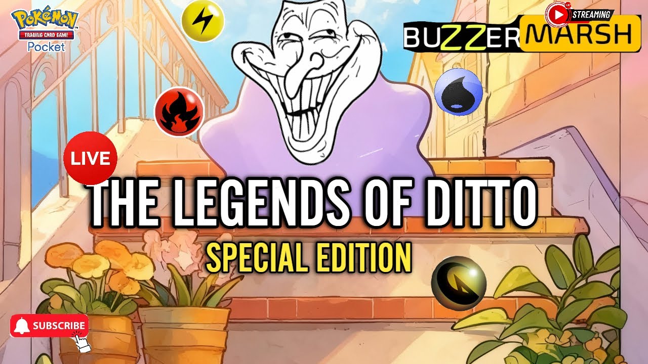 LIVE 🔴 DITTO SPECIAL EDITION PART#2 - POKEMON TCG POCKET