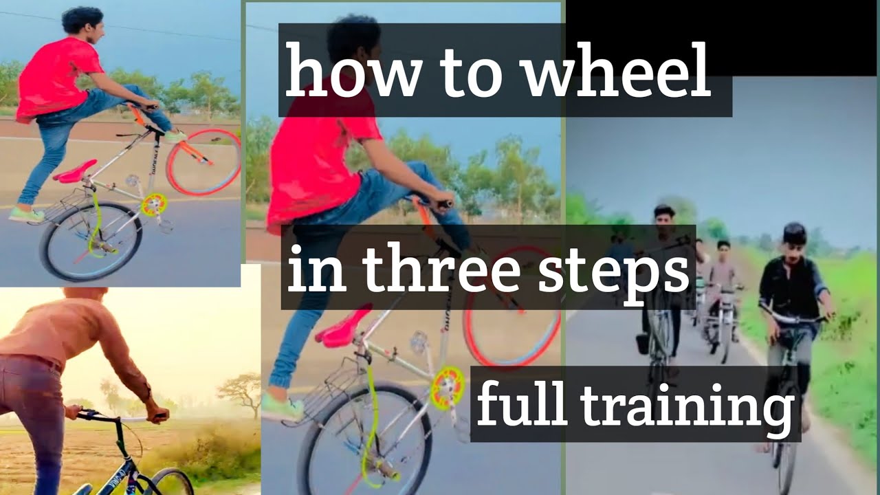 cycle wheeling training /cycle stunt kaise sikhe /cycle wheeling stunt training YouTube