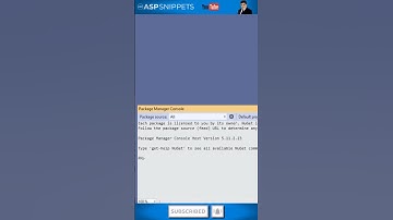 Install package from Nuget