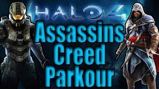 Assassins Creed Parkour in HALO - Halo 4 Custom Map