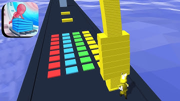Stack Colors Gameplay 🚶‍♂️🌈⚡️ All Levels 309