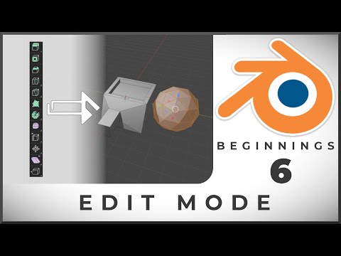 What is Edit Mode in Blender - Tutorial 6: BLENDER BEGINNINGS