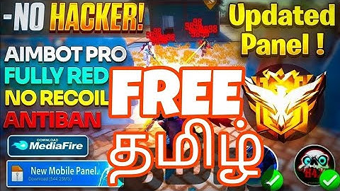 free fire panel tamil / free antiban panel Tamil/ free fire config tamil/ free fire hack tamil panel