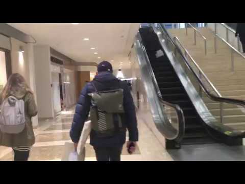 Downtown Toronto Walk - Through The PATH Underground Tunnel Network and The Eaton Centre - 4K