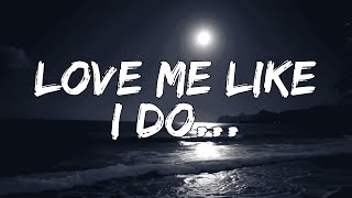 LOVE ME LIKE I DO 💞 | Emotional Pop Ballad (Official Lyric Video) |