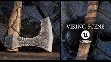 3D Viking Scene made in Unreal Engine 5