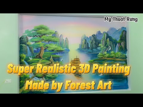 Video [ Mỹ Thuật Rừng ] Super Realistic 3D Painting - Vẽ... - youtube