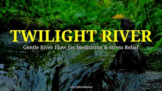 TWILIGHT RIVER - Gentle River Flow for Meditation & Stress Relief