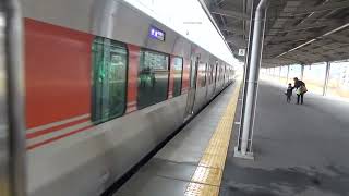 ３１５系電車　高蔵寺駅発車後　２０２２年１２月１７日